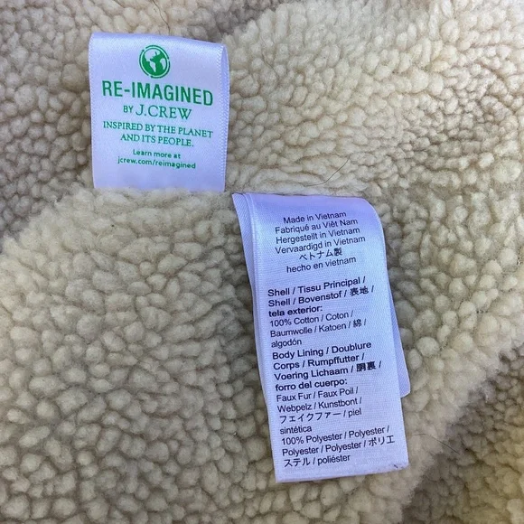 Excellent J.Crew Mens Corduroy Sherpa Lined Jacket Size M - Picture 7 of 12